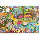 Ravensburger Küçük Bahçe Dünyası 1000 Parça Puzzle | Büyük Grup Etkinliği veya Solo Projesi | Çarpıcı Görüntüler | FSC Sertifikalı Malzemeler