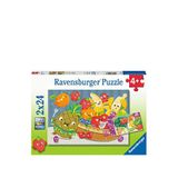 Ravensburger Meyveler 2 X 24 Parça Çocuk Puzzle