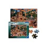 RAVENSBURGER My Haven: Bahçe Mutfağı (The Garden Kitchen) 1000 Parça Puzzle – Yetişkin Puzzle