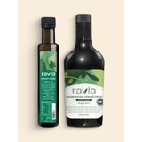 Ravla 2'li Ürün - Enginar Sirkesi - 250ML / Organik Erken Hasat Zeytinyağı – İçimlik 500 ml - 750 ml