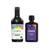Ravla 2'li Ürün - Mor Meyveli Karışım 330g /Organik Zeytinyağı - Bebek Çocuk Yüksek Polifenol 500ml
