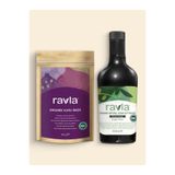 Ravla 2'li Ürün - Organik Erken Hasat Zeytinyağı – İçimlik 500 ml/ Organik Kuru Incir 500g