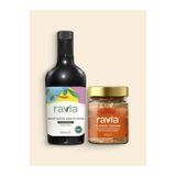Ravla 2'li Ürün - Organik Zeytinyağı - Bebek Çocuk Yüksek Polifenol 500ml / 17 Sebzeli Tarhana 200g