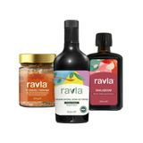 Ravla 3'lü Ürün - Organik Zeytinyağı - Bebek Çocuk Yüksek Polifenol 500ml /17 Sebzeli Tarhana 200g/Ravlaboom Karışım 250ml