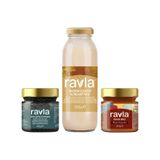 Ravla 3'lü Ürün - Ravla Chia Tohumu 150G / Badem Içeceği 250G / Meşe Balı 250G