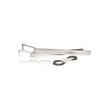 Ravéon Çamaşır Kurutmalık Alüminyum Parlak Kare Çamaşırlık, 25 cm Genişlik