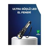 Ravéon Dalış Feneri Acil Durum ve Dalış Için Güçlü LED El Feneri