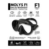 Ravéon Dalış Maskesi F1 Pro , Küçük Yüzler ve Kadınlar Için Uygun