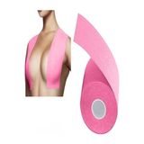 Ravéon Göğüs Pedi ve Koruyucu Meme Kaldırıcı ve Destekleyici Pembe Göğüs Bandı - Günlük Kullanım
