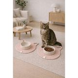 Ravéon Kedi Tırmalaması Kedi Mama Paspası 31X31 Cm, Mama Kabloları Dâhil Değil