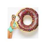 Ravéon Kolluk & Simit Büyük Donut Şişme, Eğlenceli ve Güvenli Deniz Oyuncağı
