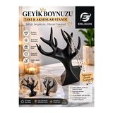 Ravéon Makyaj & Takı Organizeri Geyik Boynuzu Temalı Takı ve Kolye Standı