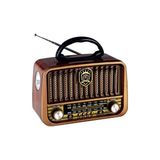 Ravéon Nostaljik Radyo Ahşap Görünümlü ve Bluetooth Müzik Kutusu