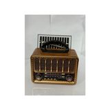 Ravéon Nostaljik Radyo Güneş Enerjili Mp3 ve Radyo Müzik Kutusu, USB ve Sd Kart Desteği