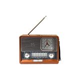 Ravéon Nostaljik Radyo LED Işıklı Fenerli Retro Radyo, Bluetooth ve USB Destekli