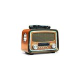 Ravéon Nostaljik Radyo Mini Fenerli Bluetooth Radyo ve Ledli Nostaljik Tasarım