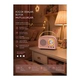 Ravéon Nostaljik Radyo Mini Retro Bluetooth Kablosuz Hoparlör