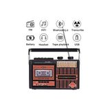 Ravéon Nostaljik Radyo Retro Kaset Çalar ve Fm Radyo ile Nostaljik Müzik Keyfi