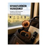 Ravéon Nostaljik Radyo Şarjlı Mini Retro Radyo: Çoklu Bağlantı Seçenekleriyle Taşınabilirlik