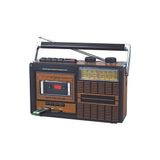 Ravéon Nostaljik Radyo Yeni Nesil USB ve Sd Kartlı Kaset Çalar, Bluetooth ve Fm Radyo ile Çok Fonk