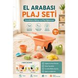Ravéon Plaj Oyuncakları Çocuklar Için Plaj Seti, Kova, Kürek ve Kalıplı Oyun Araçlarıyla Eğlence