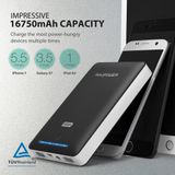 Ravpower 16750mAh Powerbank Çift iSmart 2.0 USB Bağlantısı