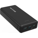 Ravpower PB1216 Su Geçirmez 20000 Mah Pd 15W 4 Port Powerbank - Siyah