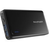 Ravpower Powerbank 20100MAH RP-PB059 2 USB 1 Type-C Port - Siyah - Siyah