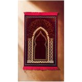 RAVZA HOME MİHRAP DESENLİ KADİFE SECCADE