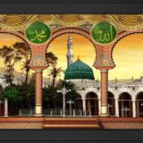 Ravzai Mutahhara Allah Muhammed Motifli Kanvas Tablo DBSANAT1412313