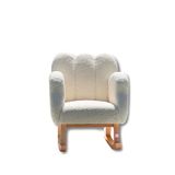 Raw Kids Room Odin Krem Sallanan Çocuk Koltuk - Beyaz