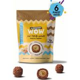 Rawberry Wow - Yer Fıstığı Dolgulu Protein Topu Şeker Ilavesiz Sağlıklı Atıştırmalık 90GR x 6 Paket - 540 gr