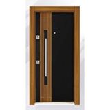Rawdoor Lüks Seri 5003 Sağ Yön Çelik Kapı H.g Siyah-amerikan Ceviz