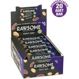 Rawsome Yer Fıstığı Ve Kakaolu Glutensiz Ve Vegan Yüksek Bitkisel Proteinli Bar 25g X 20 Adet - 40 gr