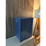 Rawzen Home Ahşap Çamaşır Sepeti L Antrasit