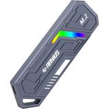Raxius DK03 Usb-A/type-C Kablolu Rgb 22X80 M.2 Nvme Taşınabilir Harici SSD (Boş Kutu)