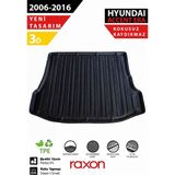 Raxon Hyundai Accent Era 2006-2016 Bagaj Havuzu – 3D Özel Kalıp | Su Geçirmez, Kaymaz, Tam Uyum - Siyah