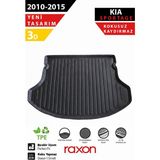 Raxon Kia Sportage 2010-2015 Bagaj Havuzu – 3D Özel Kalıp | Su Geçirmez, Kaymaz, Tam Uyum - Siyah