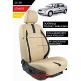 Raxon Opel Astra G HB 1998 ve Sonrası İçin 2+1 Binek Araçlara Uyumlu Tay Tüyü Oto Koltuk Kılıfı