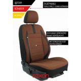 Raxon Peugeot 307 Neptune Series 2+1 Uyumlu Tay Tüyü Oto Koltuk Kılıfı - Premium Şık ve Konforlu Tasarım