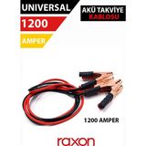 Raxon Profesyonel Akü Takviye Kablosu 1200 Amp 2,3 Mt.– Tüm Araçlara Uyumlu