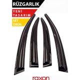 Raxon Renault Clio 5 2019+ Cam Rüzgarlığı 4'lü Paket