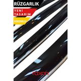 Raxon Renault Clio 5 2020+ Kromlu Cam Rüzgarlığı 4'lü Paket