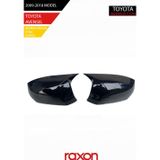 Raxon TOYOTA AVENSIS T270 2009-2018 Batman & Yarasa Ayna Kapağı – Parlak Piano Black Sport