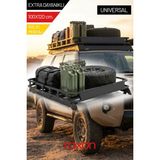 Raxon Universal Off Road Pnd Serisi Tavan Üstü Sepet 100X120CM. – Dayanıklı Yük Taşıma Sistemi - Siyah