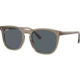 Ray-Ban 0RB2210 6765R5 53 Unisex Güneş Gözlüğü Metal Çerçeve UV Filtreli Kahverengi Cam