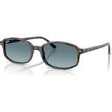 Ray-Ban 0RB2232 13563M 54 Kahverengi Kemik Çerçeve Güneş Gözlük UV 400 Koruma - Mavi