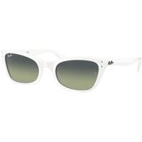 Ray-Ban 0RB2299 975/BH 52 Kadın / Kız Güneş Gözlüğü - Beyaz