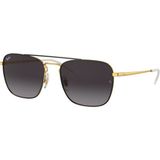 Ray-Ban 0RB3588 90548G 55 Erkek Güneş Gözlüğü Metal Çerçeve ile Modern Tasarım ve Degrade Cam