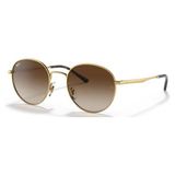 Ray-Ban 0RB3681 001/1350 Metal Unisex Güneş Gözlüğü - Altın